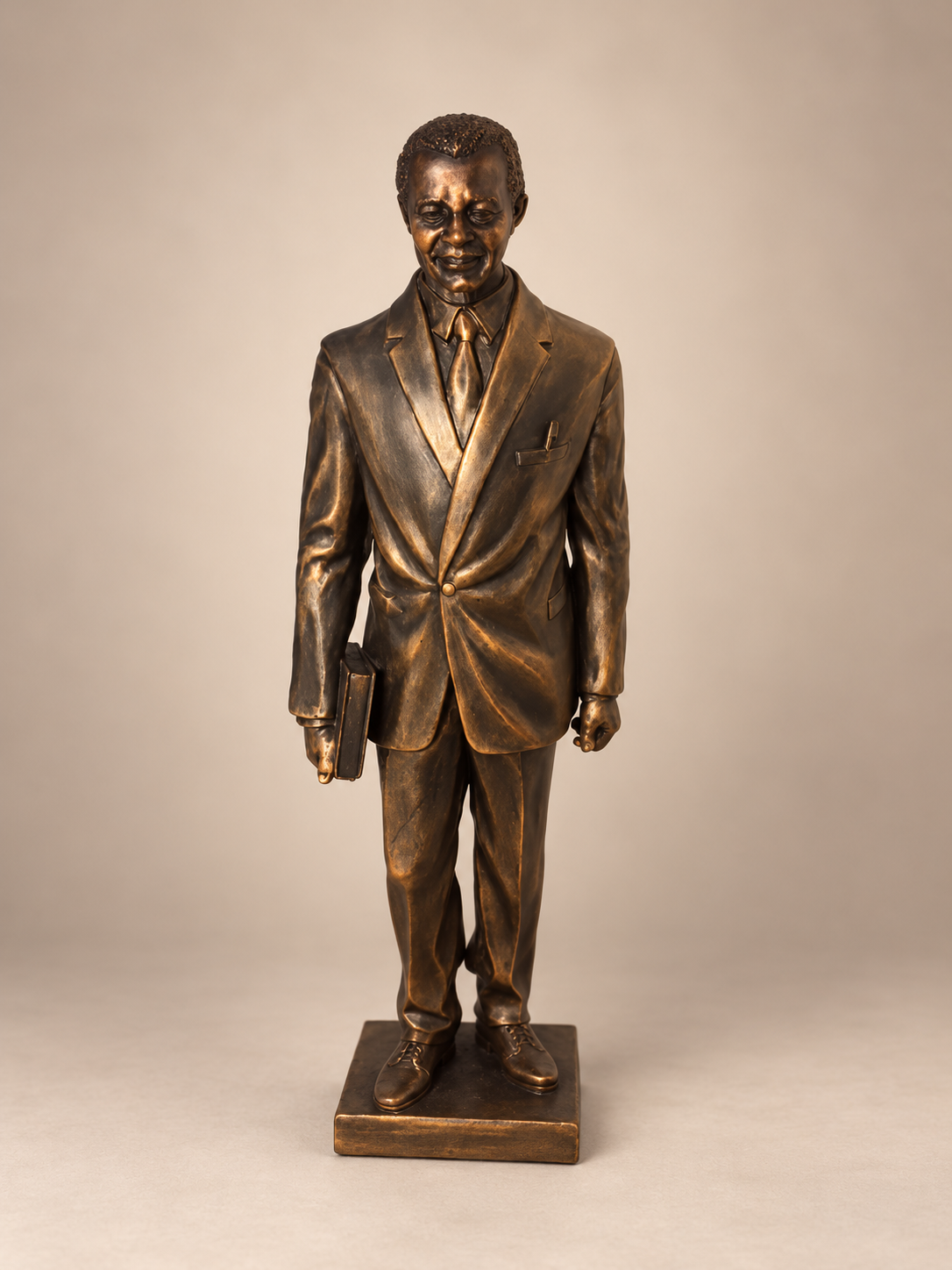 The bronze statuette presented as CDLA's annual Edward Kuwatch Lifetime Achievement Award